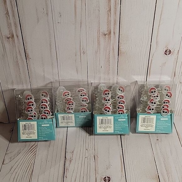 Lot 4 The Nightmare Before Christmas Mini String Lights Disneys Jack Skellington - Picture 4 of 5